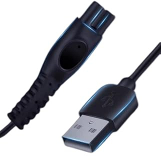 Panlouting 2 Pack | Replacement USB Charging Cable 1 Metre Compatible with Philips Sonicare Cordless Power Flosser 3000 HX3826/21, HX3826/23, HX3826/24