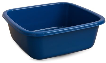 PARENCE.- Bacinella quadrata 6L – Vaschetta di lavaggio compatta in plastica ad alte prestazioni 30 cm | Lavabo multiuso per stoviglie, casa, lavanderia o giardino | Prodotto in Europa