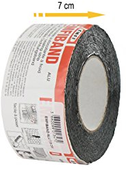 EMFI Selbstklebendes Alu-Dichtband, 82813, 7.5 cm x 10 m