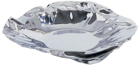 Alessi 90085 Port Round Basket, Silver