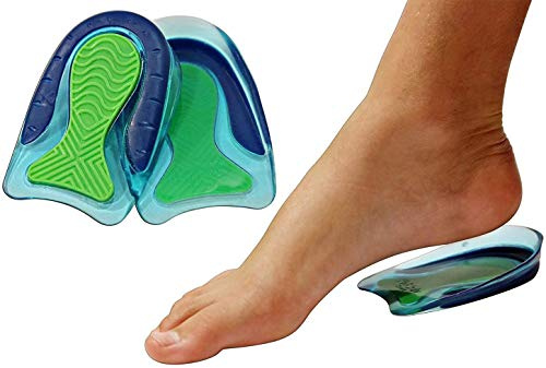 KidSole Ammortizzante coppe del tallone del gel per il berrettoretto con heels sensibili (formato 3-7) 2 coppie, 4 singolo heelcups