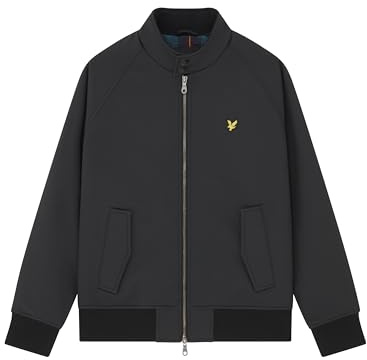 Lyle & Scott Softshell Harrington Jacket Herren Mit praktischen Taschen - Winddicht, Atmungsaktiv, Leicht, Ideal für wechselhaftes Wetter
