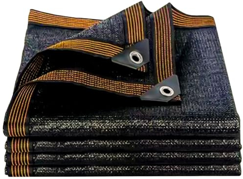 QLOFEI Filet D'Ombrage, 50% Tissu Ombrage Pergola Filet D'ombrage Extérieur, Filet Protection Solaire Tissu D'ombrage pour Pergola, Terrasse, Serre, Poulailler, Plantes (2.5x5m)