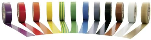 Cellpack No.328/0.18-19-20/MC 416781 Ruban isolant No. 328 multicolore (L x l) 20 m x 19 mm 1 set
