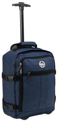 Cabin Max Metz - 40x30x20 Rucksack/Trolley : Ideales Handgepäck und Reiserucksack für Flugzeug, Reisetasche Kompatibel mit Ryanair Wizz Air und Handgepäck 40x30x25 Eurowings