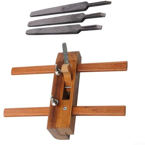 Woodcraft - Pialla manuale per falegname, con finitura lucida, perfettamente adatta per vari progetti di lavorazione del legno (D)