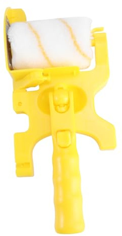 Gadpiparty 1pezzi Rullo Per Bordatura in Fibra Superfine Rullo Per Pittura Murale in Abs Rifinitore Per Pittura Murale Strumento Per