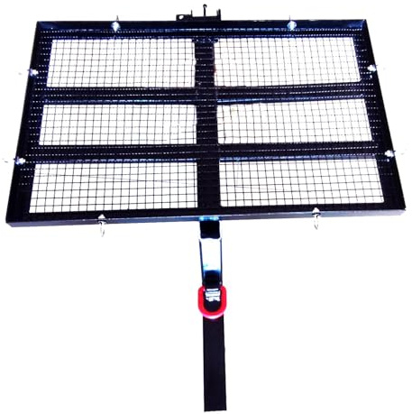 Portaequipajes de Acero para Enganche de Remolque de Carga de Coche Compatible con Receptor de 2 para Coche SUV Camioneta Pickup