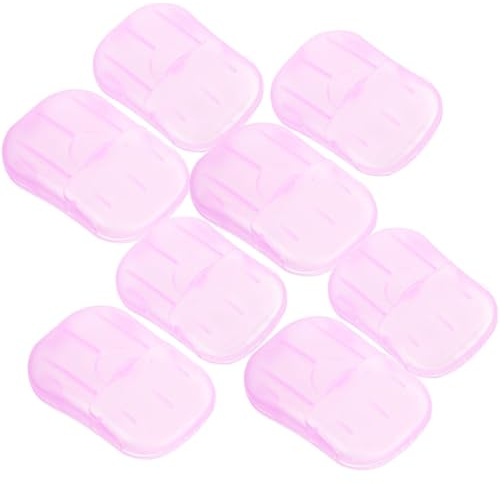 KICHOUSE 15 Cajas de Hojas de Jabón Portátiles para Viajar Láminas de Jabón Biodegradables para Camping y Senderismo 20 Piezas por Caja Cuidado Personal al Aire Libre