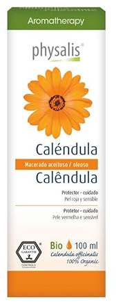 PHYSALIS CALENDULA aceite vegetal 100ml. BIO – huile adaptée à un usage interne ou externe, contenance 100 ml, convient à ceux qui recherchent une huile polyvalente à la maison et facilite la prise en