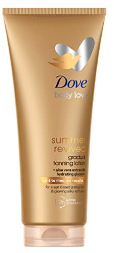 Dove Lozione Corpo Autoabbronzante Per Pelle Tono Chiaro A Medio Dove Summer Revived Che Mantiene L'Idratazione Della Pelle 200 ml