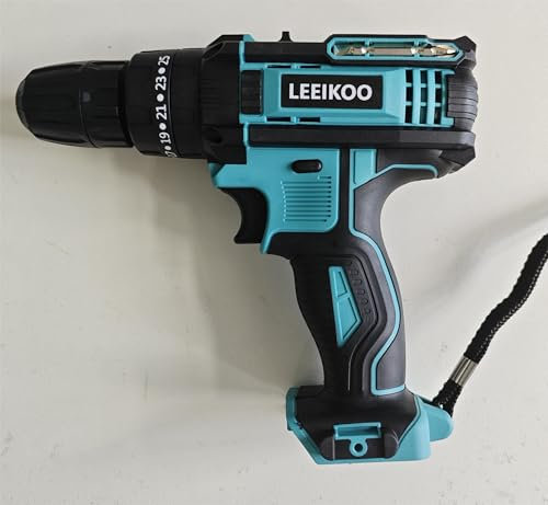 LEEIKOO Trapano avvitatore a batteria 21 V