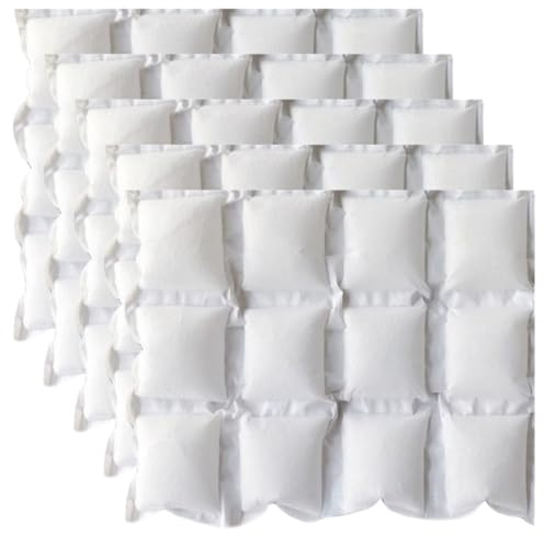 XUKZIMA 60 Pcs Ice Packs Freezer Packs Protable Ice Pack Blocks Ice Pack Freezer Blocks for Cool Box Cooler Accessories for Lunch Bags Shipping Food Fresh Cold Food Storage Camping Fishing Travel
