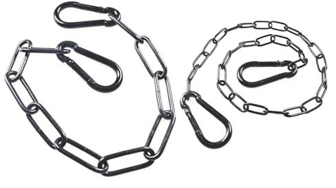 HDGSAFD Catena con Fibbia di Sicurezza da 2 Pezzi, Catena di Chiusura per Porta, Catena di Metallo, Catena di Chiusura per Recinzione Esterna, Cancelli di Cortile