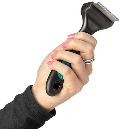 Mikki Dog, Cat, Puppy Grooming Shedding Tool Moult Master Brush Blade for Small, Medium Pets