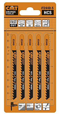 CMT JT244D-5-5 jig saw blades hcs 100x4x6tpi (wood/curve/raw)