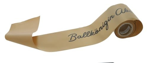 Schärpe für sie oder ihn mit Ihrem individuellen Aufdruck in vielen Farben und für jeden Anlaß: JGA, Baby-Shower, Silber-Hochzeit, die Nr. 1 in Qualität und Individualsierung, Farbe:bronze