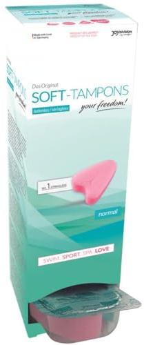 Joydivision Soft-Tampons normal, befeuchtet, 10er-Schachtel