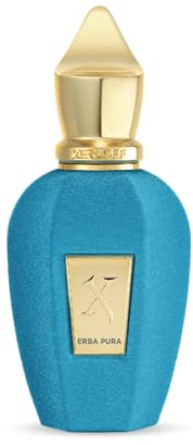 Xerjoff Erba Pura Unisex Edp, eau de parfum intensa a lunga durata, perfetta quando si desidera una scia intensa e duratura, flacone da 50 ml adatto a chi cerca soluzioni pratiche senza rinunciare al