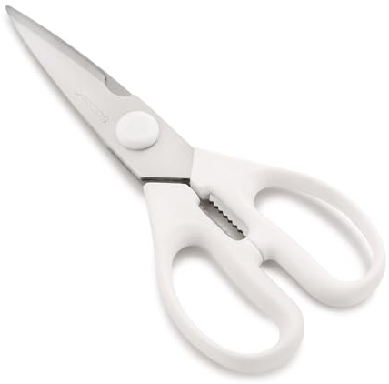 Arcos Serie Prochef, Forbici da Cucina, Lama Acciaio Inossidabile 195 mm, Manico Polipropilene, Colore Bianco