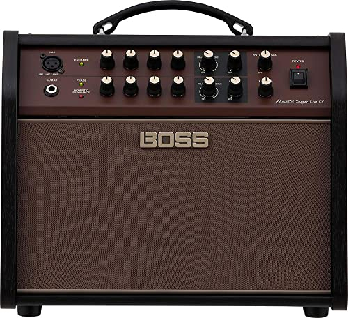 BOSS Acoustic Singer Live Lt Acs-Live Lt Acoustic Guitar And Vocal Amplifier, for Acoustic/Electric Guitar And A Vocal Mic