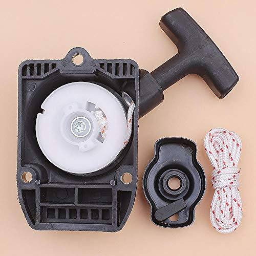Luxuypon Rücklauf-Starter-Seil-Set für Stihl FS75 FS80 FS85 HL75 HT70 HT75 KM85 BG75 FC75 FC85 FH75 FR75 Rasentrimmer