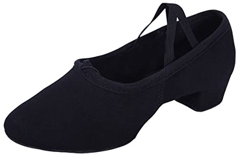 Levemolo 1par Zapatillas De Ballet De Mujer con Antideslizante Zapatos De Baile De Tacón Bajo Calzado Profesional para Danza Yoga Y Folk Ligeras Y Transpirables
