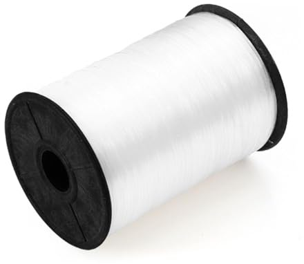 EOWVISN 1 Roll Of White Braided Rope, Lifting Shade Cord, Blind Cord, Blind Replacement Cord, Window Curtain Accessories, Blind Chain