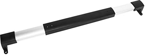 Haofy Barra Transversal para Puerta con Pantalla para RV, de Agarre Ajustable de 21,6 a 28,6 Pulgadas para RV, Remolque de Tractor, Agarre Seguro, Antideslizante