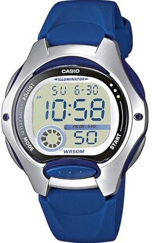Casio Reloj Digital para Mujer de Cuarzo con Correa en Resina LW-200-2AVEG