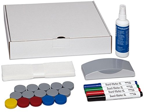 Whiteboard Zubehör-Set klein 26-teilig in Aufbewahrungsbox