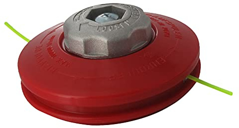 GREENSTAR - Tête Pro 2 Fils Nylon TECOMEC - Bouton Métal - Adaptateur M10 x 1,25 FG - Déroulement Manuel