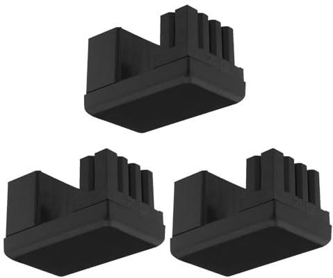 OTOTEC 3 adaptadores ATX de 8 pines macho a hembra de ángulo de 180 grados, GPU, conector de ángulo descendente, placa adaptadora de corriente para tarjeta gráfica de escritorio, color negro