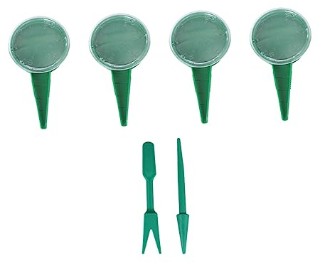 Yardwe Seed Germination Tool Nursery Dispenser Kits Dibber and Planting Tool for Flower Vegetable Seedling Transplanting Cultivation