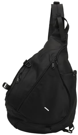 Sling Ryggsäck Sling Bag, Stor Sling Bag Vattentät Sling Ryggsäck Oxford Tyg Utomhussport Bröstväska för Män Kvinnor