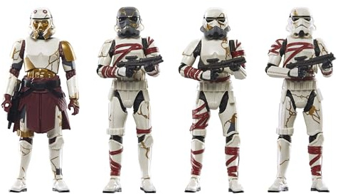 Star Wars The Vintage Collection Captain Enoch & Thrawn’s Night Troopers, Ahsoka 3.75 Inch Collectible Action Figure 4-Pack