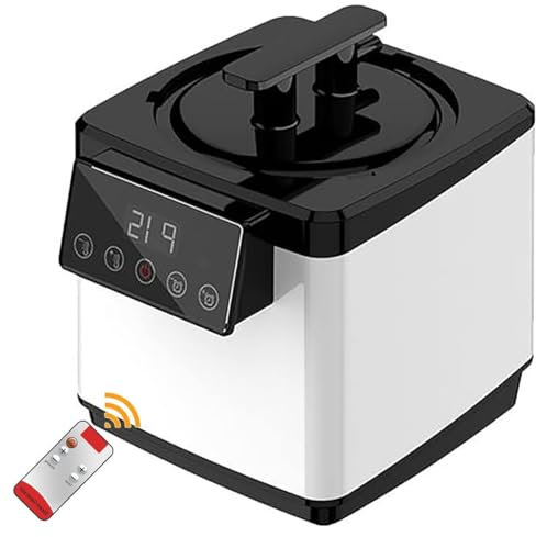 SPA Therapy Sauna Steamer Pot, Steamer Stainless Steel Pot Steam Generator, 2.6 L Home Sauna Steamer Pot, 1000W Indoor Fumigation Machine with 10m Remote Control and Herbal Box for Home SPA Shower