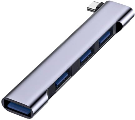 Lnhgh Hub USB, concentrador USB para Ordenador portátil, concentrador USB | para ordenador, distribuidor de cubo , de datos de alta velocidad USB3.0 a 4 puertos, adaptador multipuerto USB par