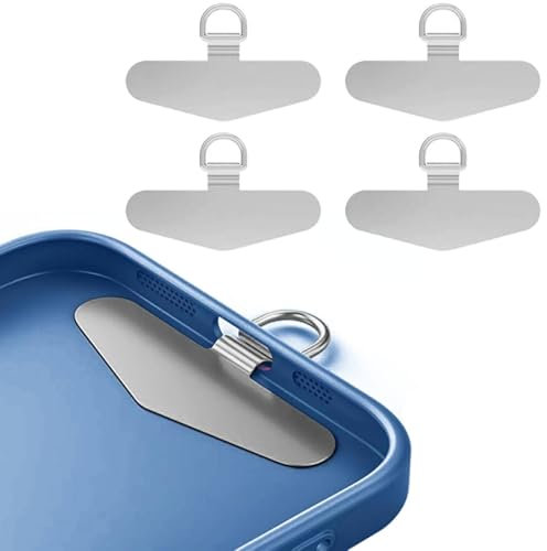 Aestustheri 4pcs Phone Tether Tab - Universal Phone Strap Connector for Smartphones