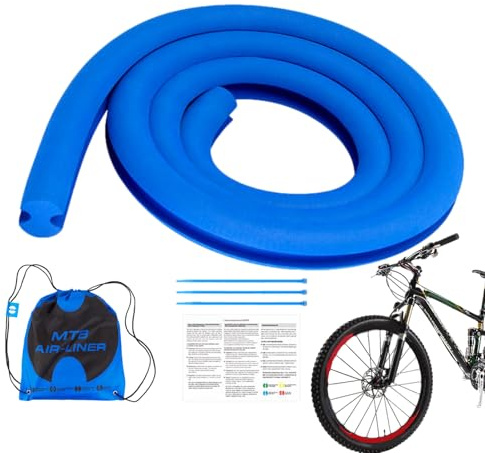 Fodere per pneumatici per mountain bike – Fodera per pneumatici per bici portatile, protezione anti-foratura, accessori per ciclismo all'aperto, inserti per pneumatici leggeri senza piatti, blocca i