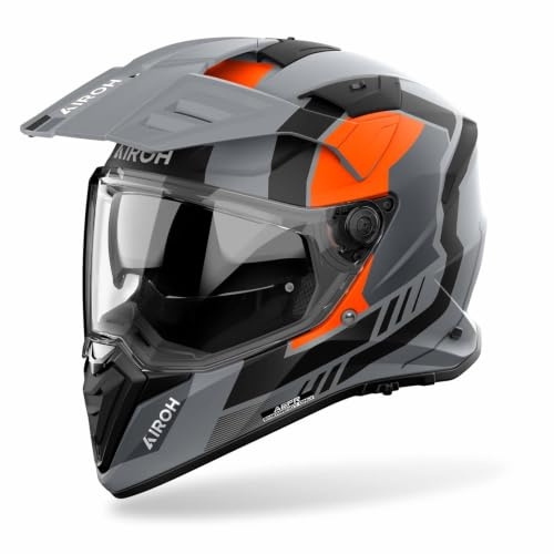 AIROH BANDIT HORN ORANGE MATT M