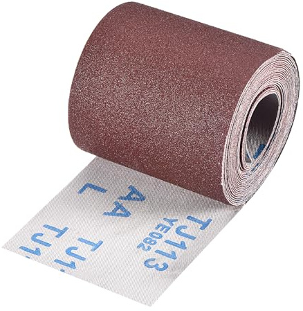 Kozelo Sandpaper Roll - [3 Inch x 10 Feet 120 Grits] Emery Cloth Roll for Metal Auto Wood Finishing Polishing and Scratches Removing, Aluminum Oxide