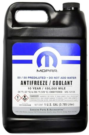 Genuine Coolant Antifreeze, 50/50 68163849AB