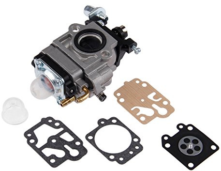 DRELD 2-Takt Vergaser Ersatzteile Vergaser Reparatursatz Freischneider Rasentrimmer Vergaser mit Dichtung für CG430 CG520 BC430 BC520 Chinesischer Freischneider (Hubraum: 43CC 52CC) | Vergaser-Kit mit Membran und Dichtungen für MP15 CG430 CG520 BC430 BC520 Freischneider, Rasenmäher, Kettensäge, Trimmer
