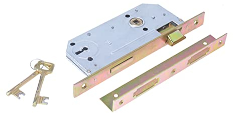 Serratura a incasso BB per porta della camera da letto, dimensioni 90/50 mm, sinistra/destra (destra)