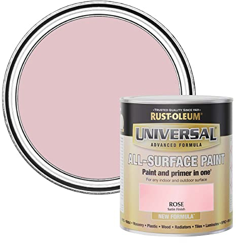 Rust-Oleum Universal Paint Satin Rose 750ml