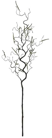 creativ home Künstlicher KORKENZIEHERHASEL ca. 66cm. Hasel-Zweig mit Trieben, Haselnusszweig, Kunstpflanze, Dekoration