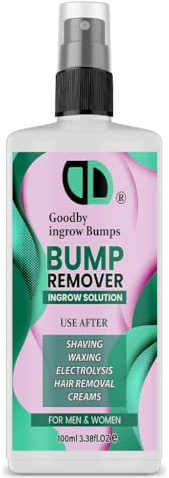 Bump Removal & Piercing Bump Treatment Shrinking Drops | Bump Free Piercing Aftercare | Piercing Cleaner & Keloid Scar Removal | for Piercing Bumps and Keloids 100ML SPRAY