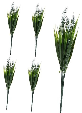 TOPBATHY 5St Künstliche Lavendelpflanzen künstlicher Lavendel Vasen Wohnkultur künstliche Blumen gefälschte Lavendelverzierung Strauß draussen schmücken Falsch Richtig Fuchsschwanz