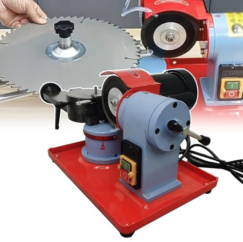 QIeCny Smerigliatrice da Banco A Umido, Rettificatrice per Ingranaggi per Lavorazione del Legno, Specifiche della Mola: 125 * 10 * 32 * 5 * 2 Mm, Diametro del Disco Abrasivo 80-700 Mm,A